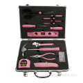 14pcs Lady Pink Tool Set Aluminium Gehäuse